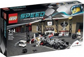 LEGO Speed Champions 75911 Zastávka v boxech pro McLaren Mercedes