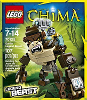 LEGO Chima 70125 Gorila - Šelma Legendy