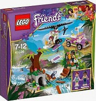 LEGO Friends 41036 Záchrana na mostě v džungli