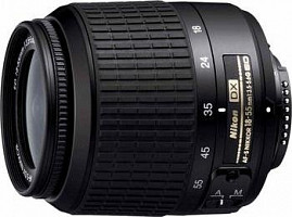Nikon Nikkor 18-55MM F3.5-5.6G II. AF-S DX - BLACK