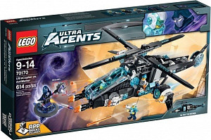 LEGO Ultra Agents 70170 UltraCopter vs. AntiMatter