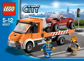 LEGO City 60017 Auto s plochou korbou