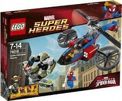 LEGO Super Heroes 76016 Pavoučí záchranný vrtulník