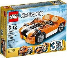 LEGO Creator 31017 Oranžový závoďák