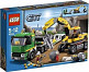 LEGO City 4203 Přeprava rypadla