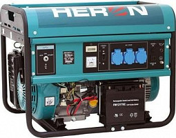 Elektrocentrála benzínová 13HP, pro svařování, elektrický start, 5,5kW, HERON, 8896115