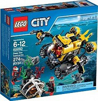 LEGO City 60092 Hlubinná ponorka