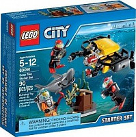 LEGO City 60091 Hlubinný mořský výzkum startovací sada